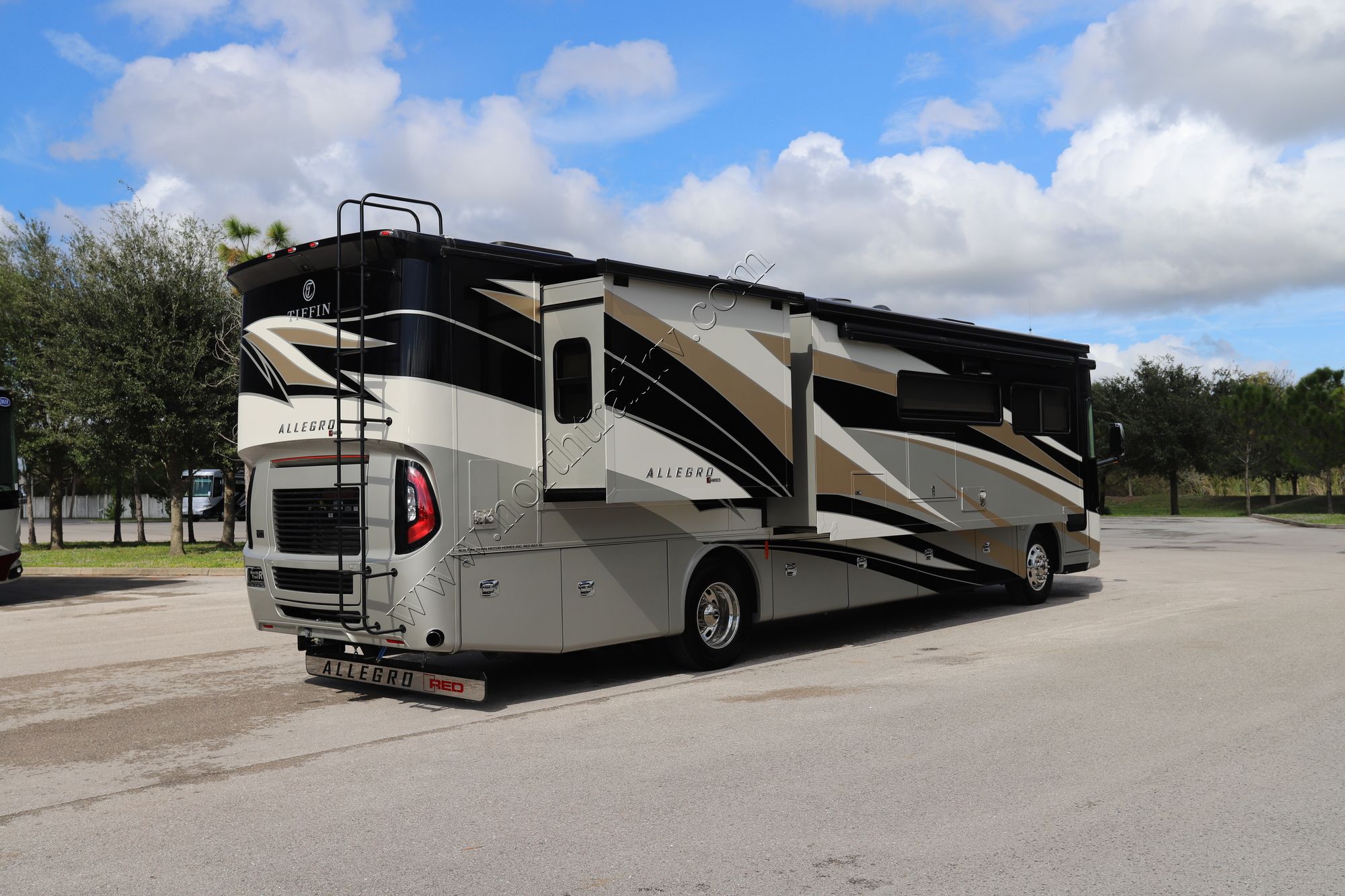 Used 2021 Tiffin Motor Homes Allegro Red 37PA Class A  For Sale