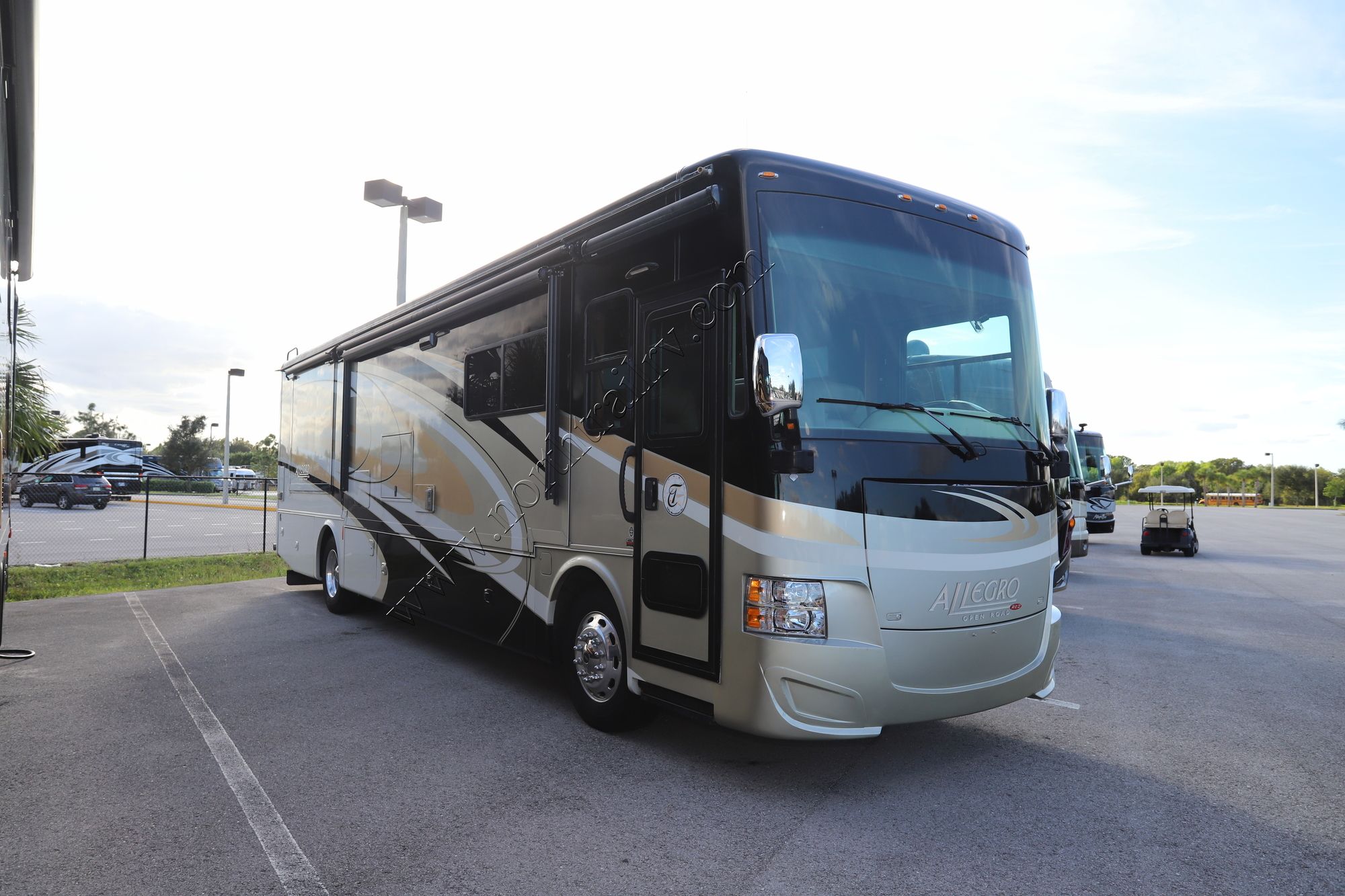 Used 2015 Tiffin Motor Homes Allegro Red 37PA Class A  For Sale