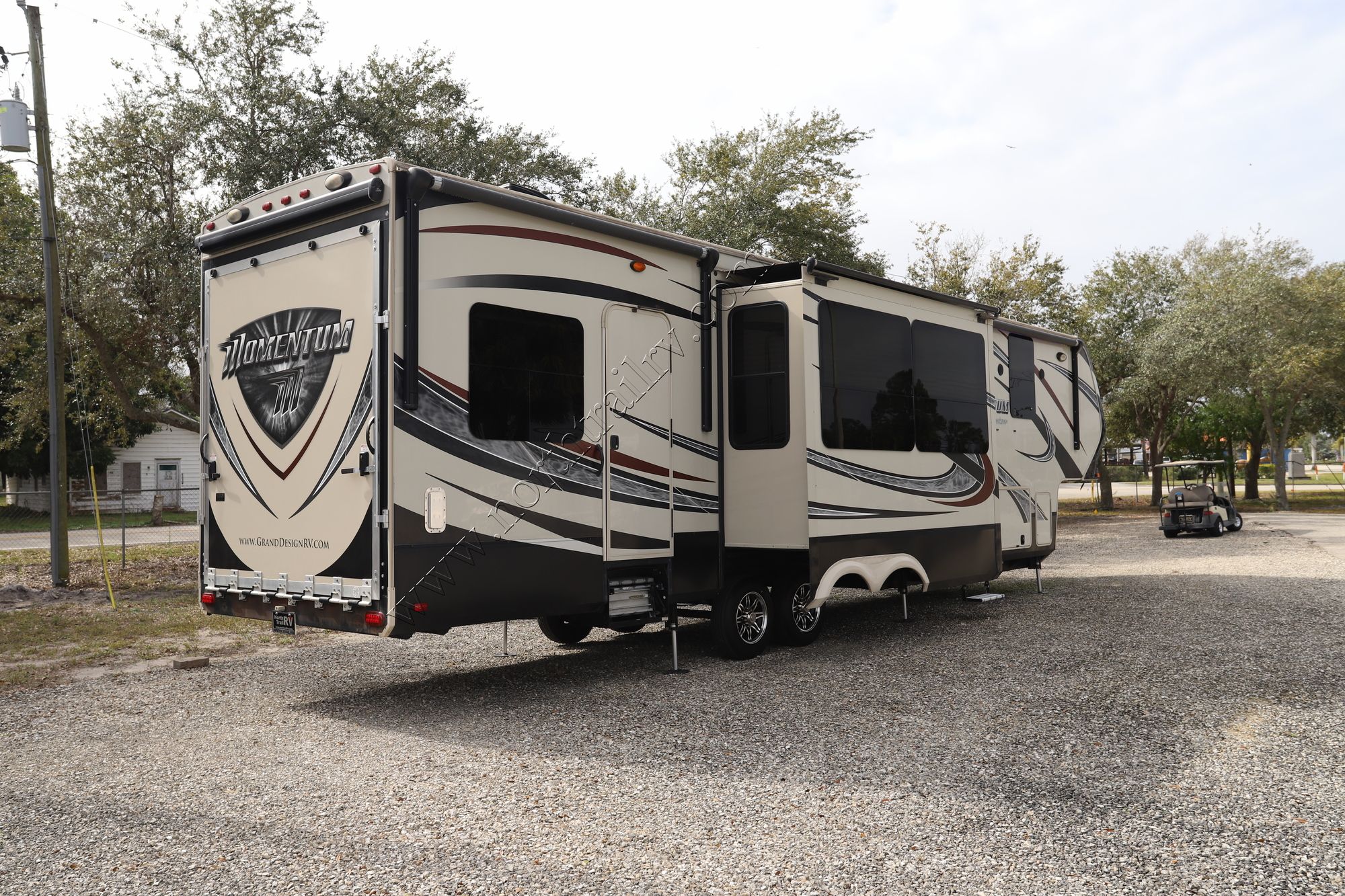 Used 2015 Grand Design Momentum 380TH Fifth Wheel  For Sale