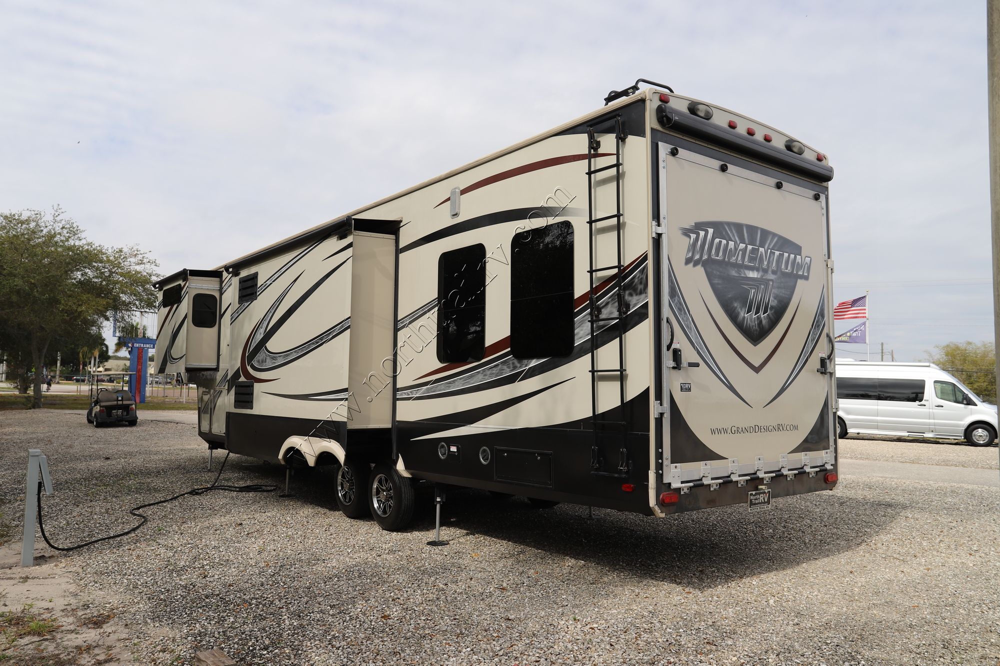 Used 2015 Grand Design Momentum 380TH Fifth Wheel  For Sale