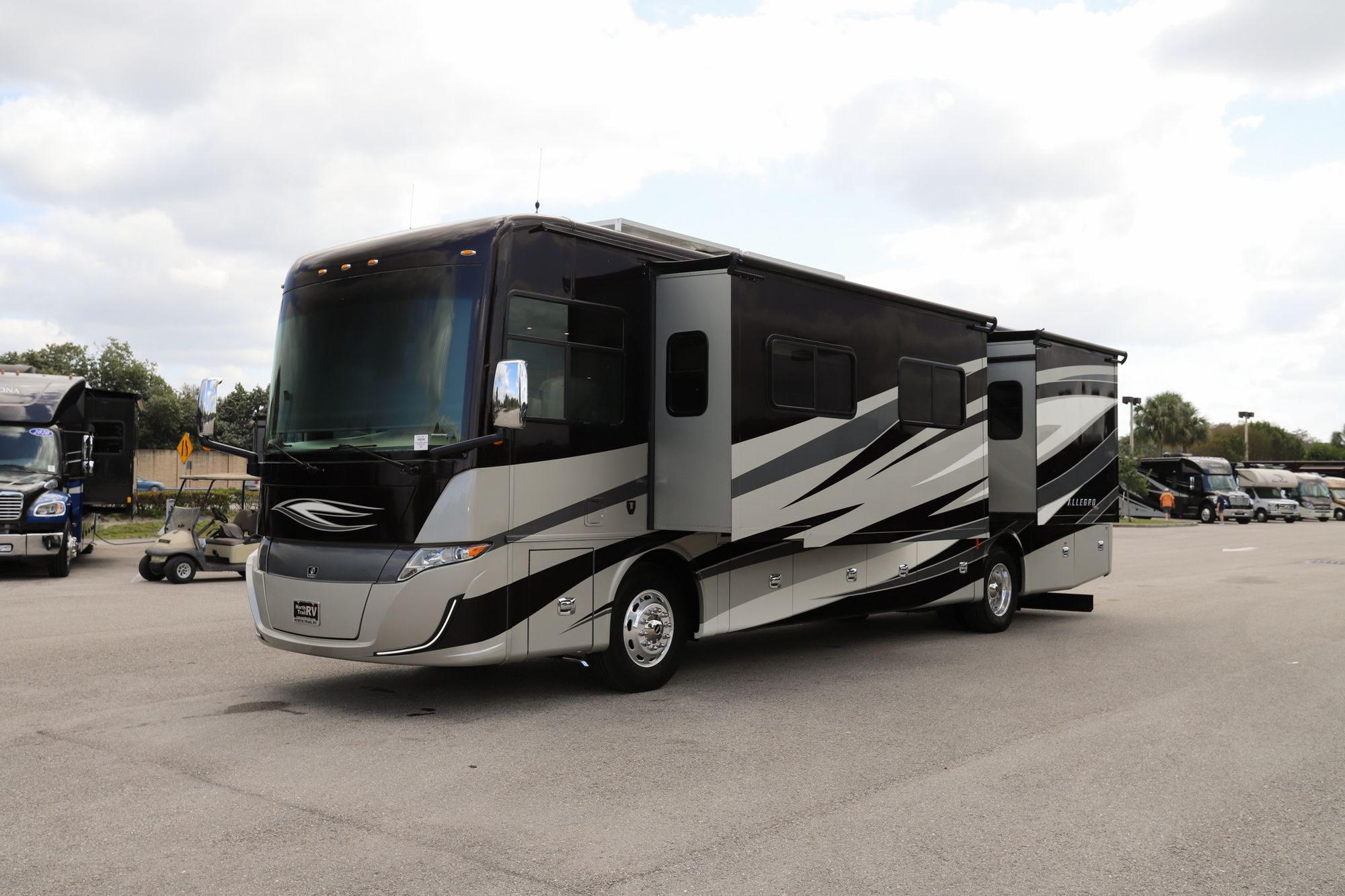 Used 2019 Tiffin Motor Homes Allegro Red 37BA Class A  For Sale