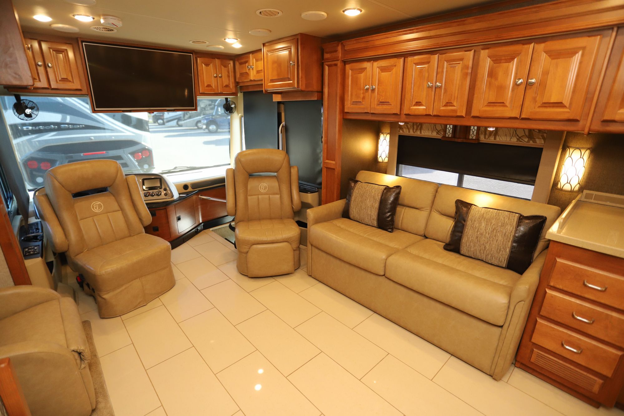 Used 2017 Tiffin Motor Homes Allegro Red 38QRA Class A  For Sale