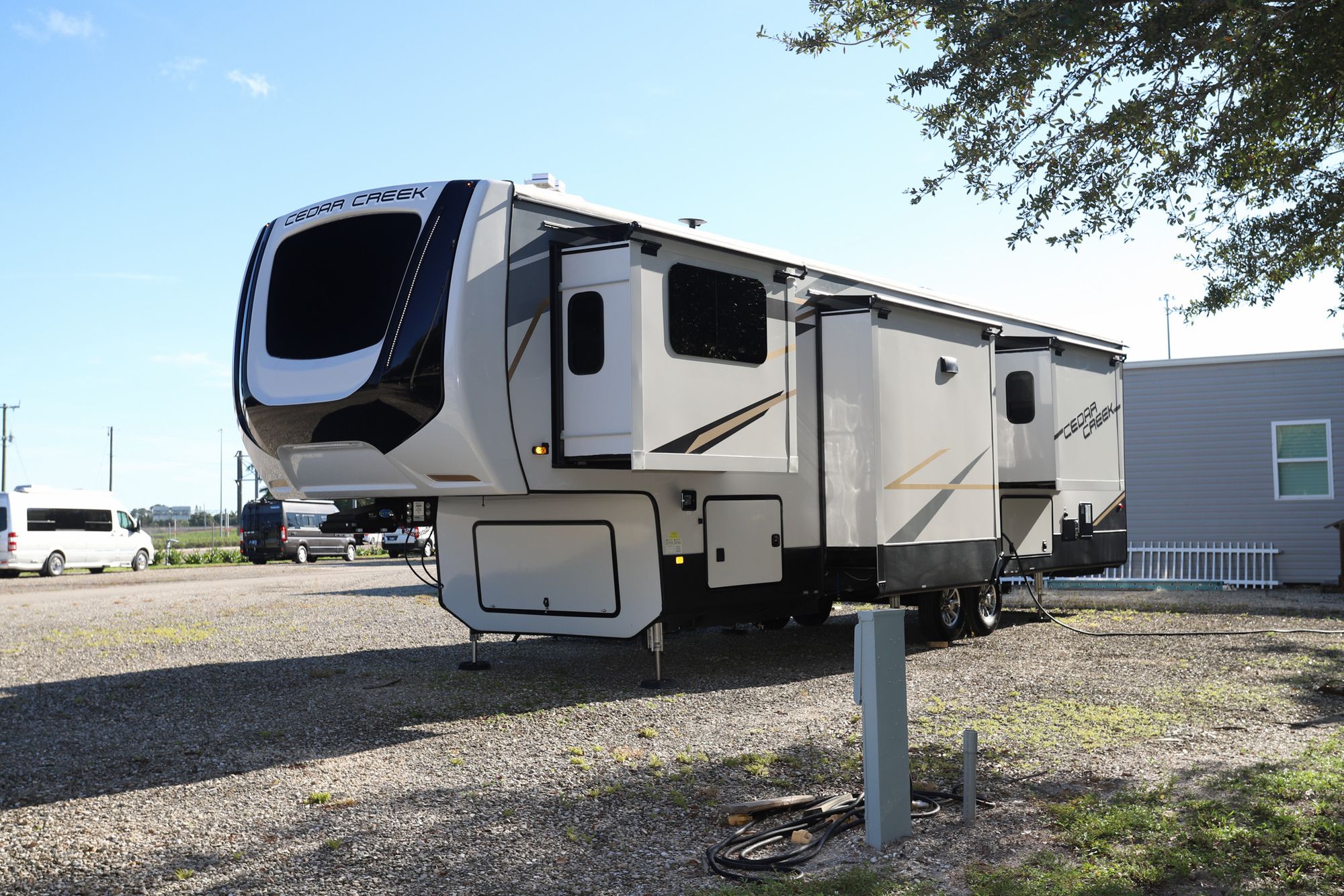 Used 2022 Forest River Cedar Creek 37IFL Fifth Wheel  For Sale