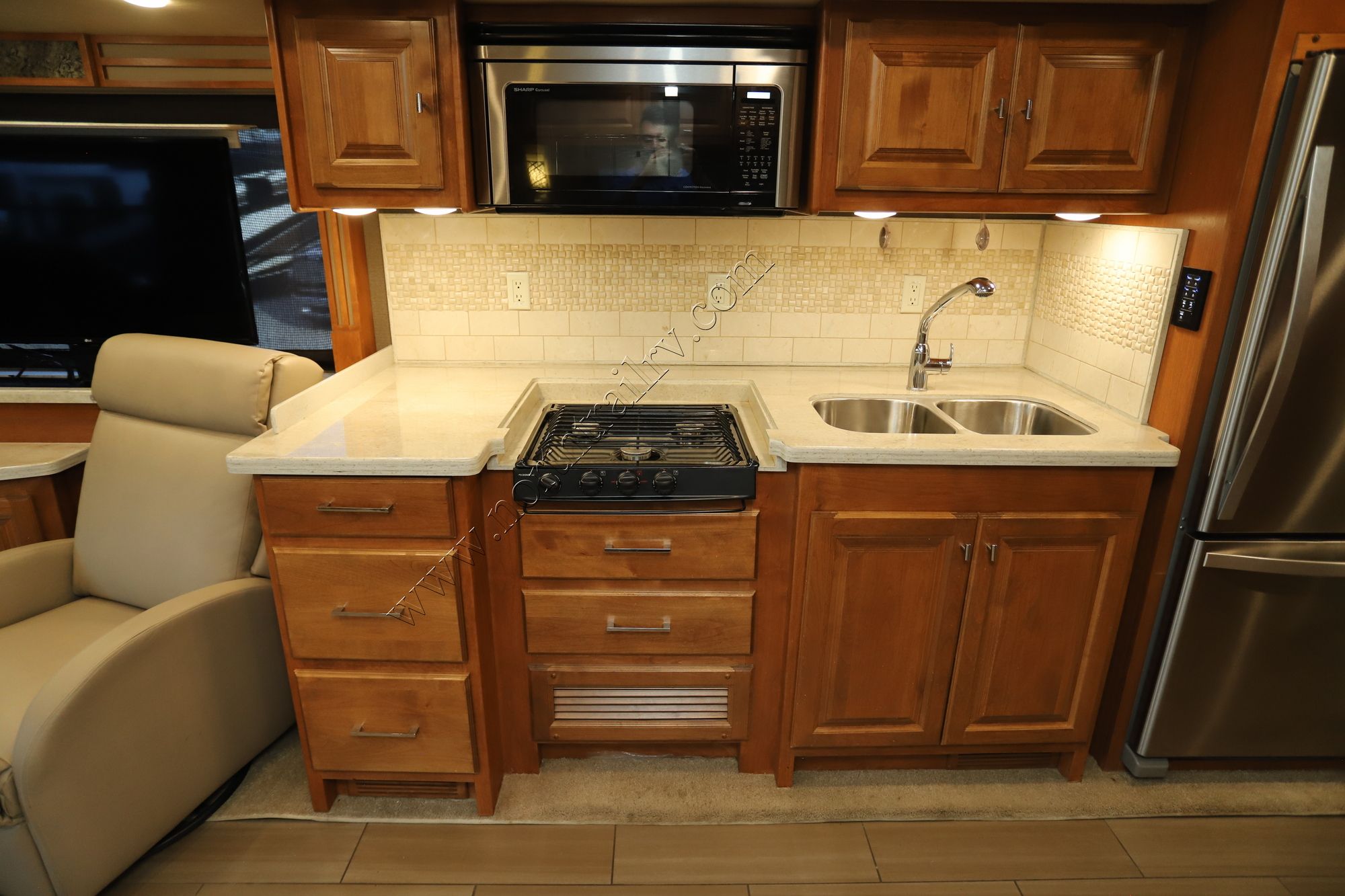 Used 2018 Tiffin Motor Homes Allegro Red 37BA Class A  For Sale