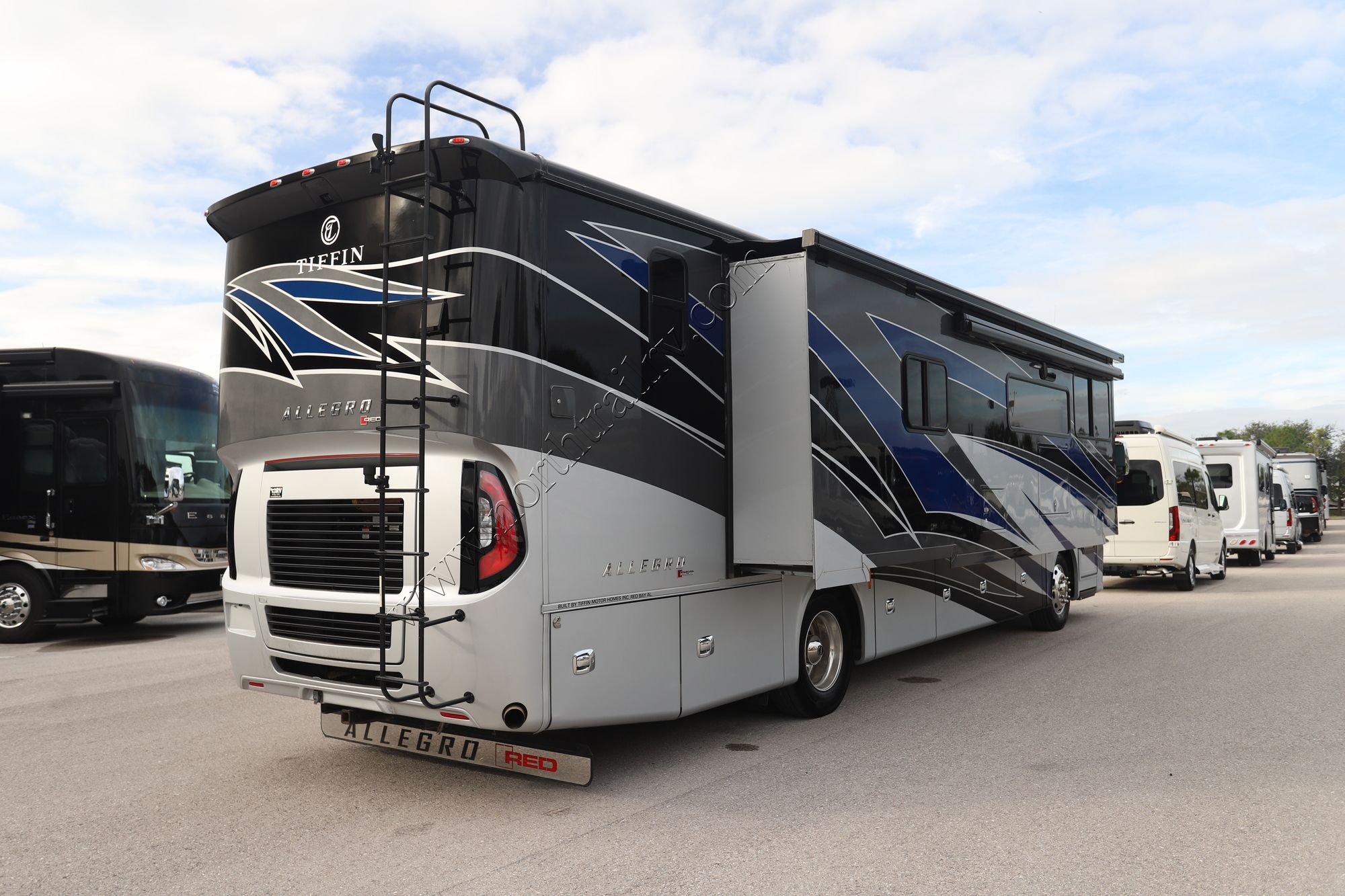 Used 2021 Tiffin Motor Homes Allegro Red 37BA Class A  For Sale