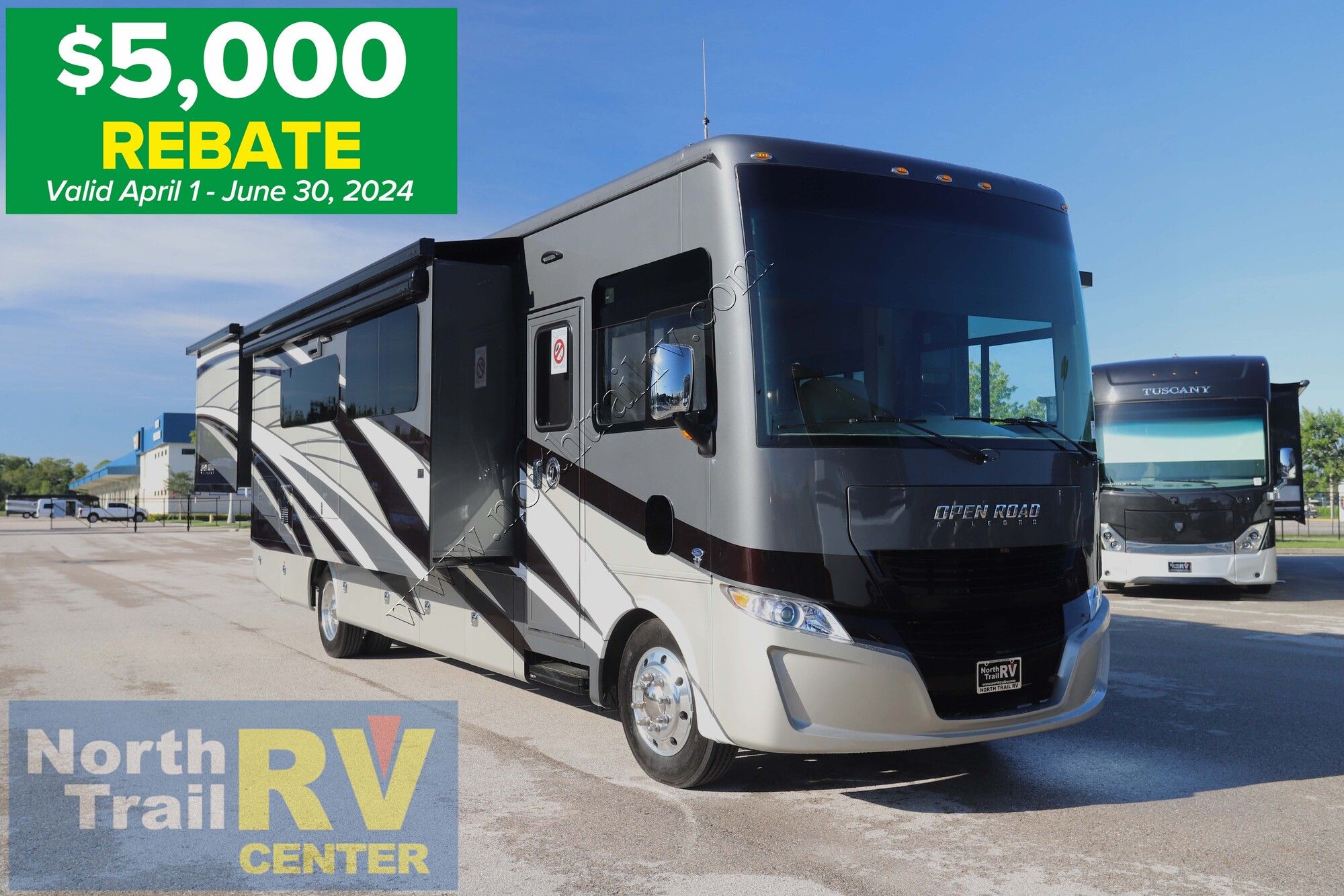 New 2024 Tiffin Motor Homes Allegro 34PA Class A  For Sale