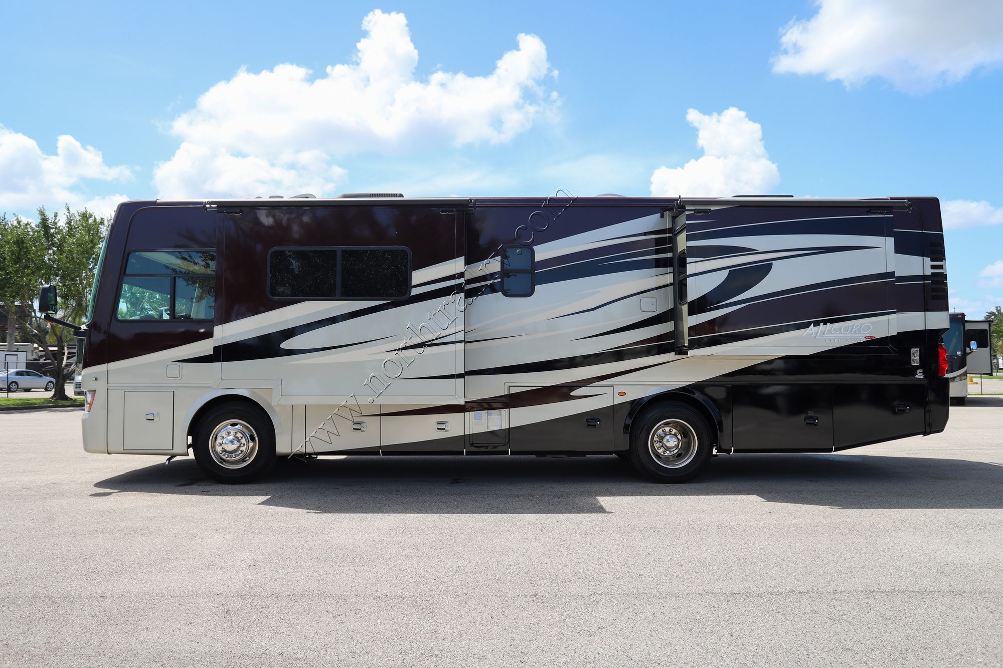 Used 2012 Tiffin Motor Homes Allegro Red 34QFA Class A  For Sale