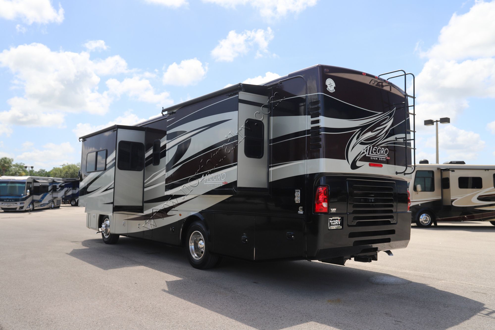 Used 2012 Tiffin Motor Homes Allegro Red 34QFA Class A  For Sale