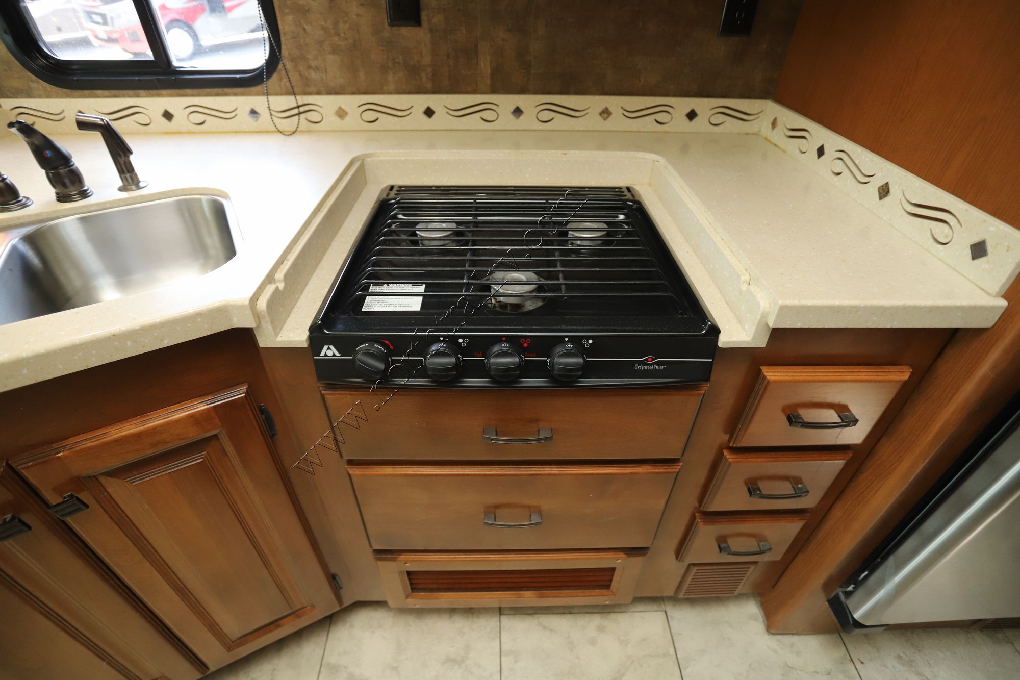 Used 2012 Tiffin Motor Homes Allegro Red 34QFA Class A  For Sale