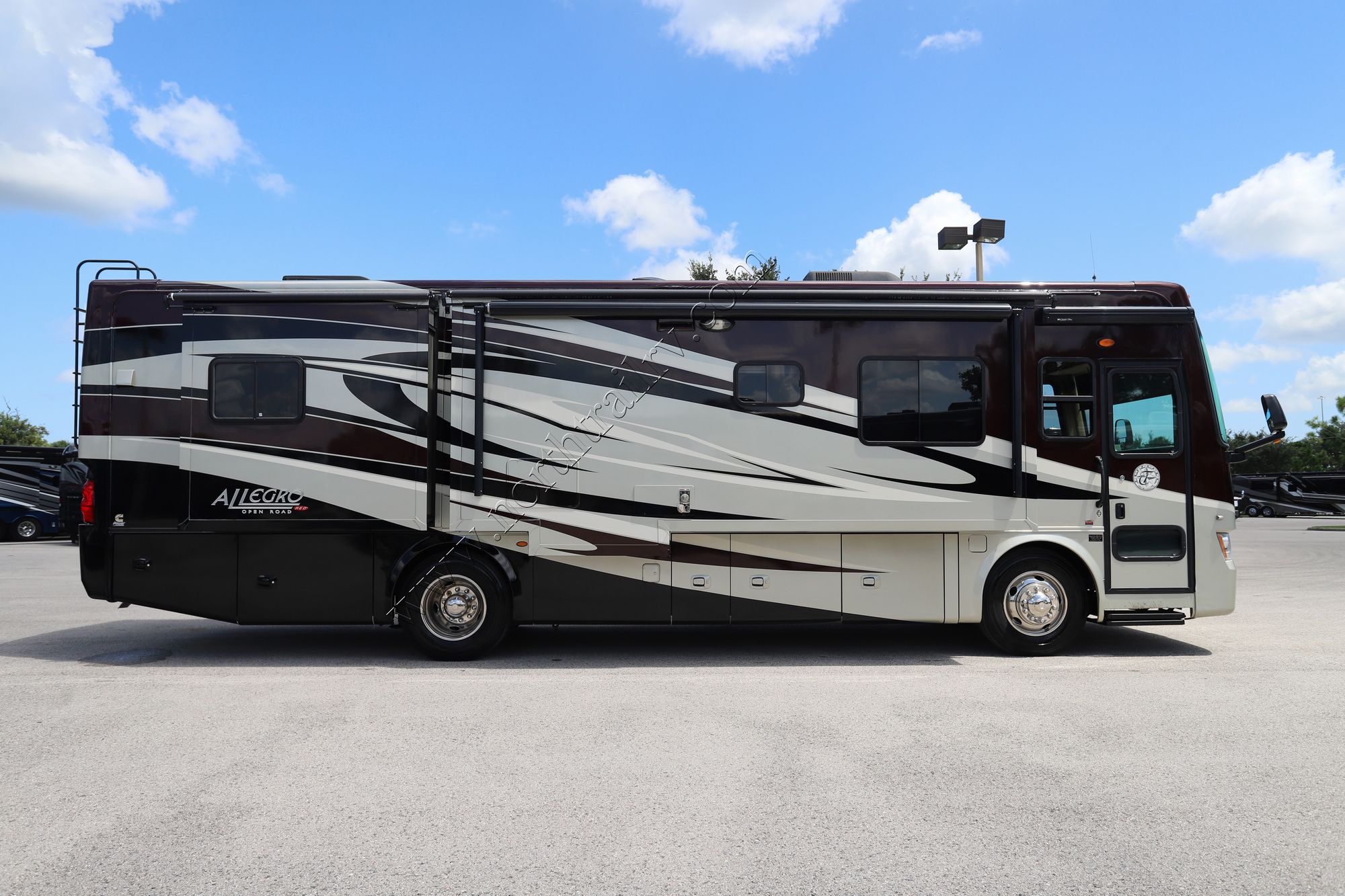 Used 2012 Tiffin Motor Homes Allegro Red 34QFA Class A  For Sale