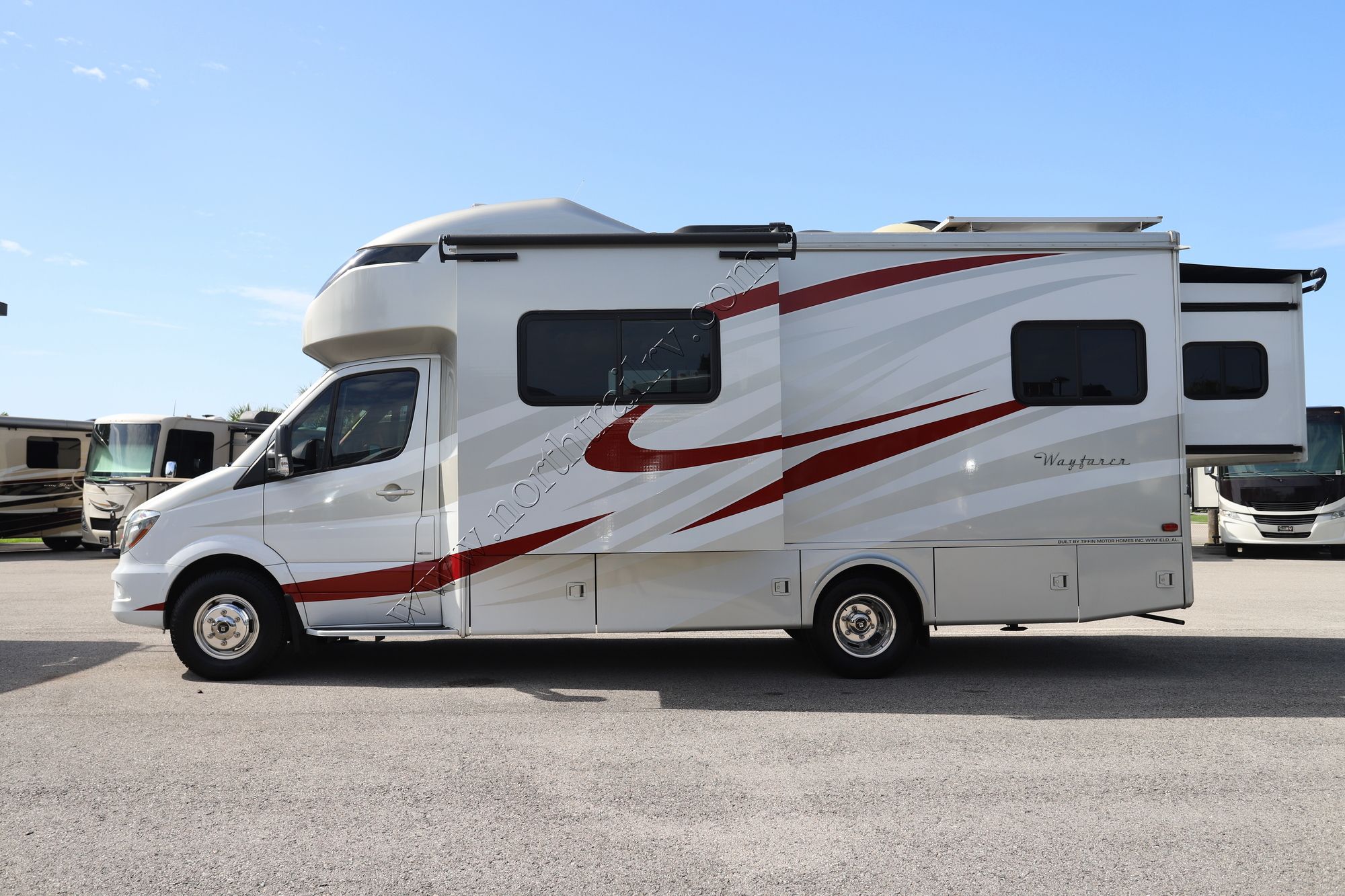 Used 2017 Tiffin Motor Homes Wayfarer 24QW Class C  For Sale