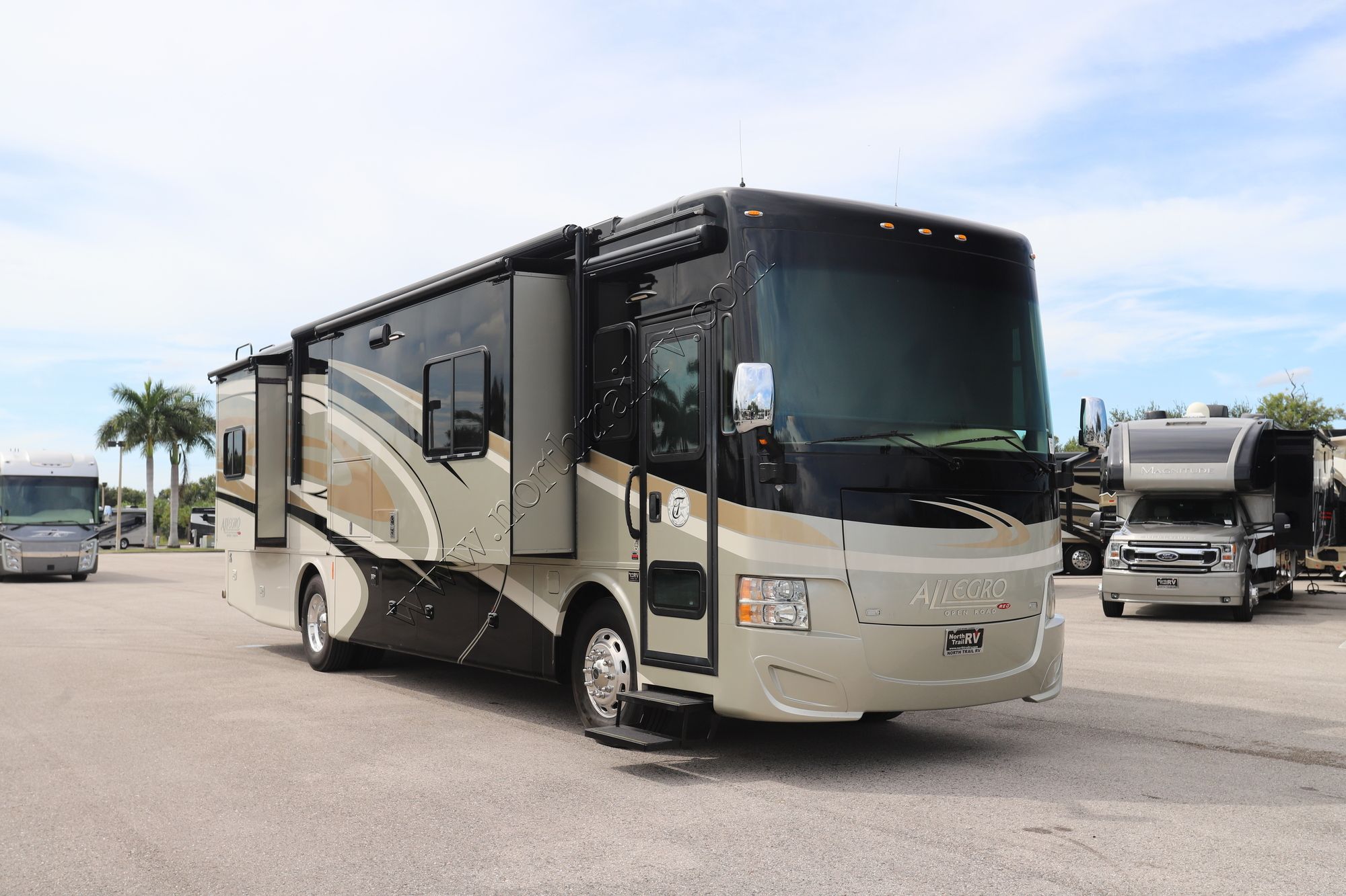 Used 2015 Tiffin Motor Homes Allegro Red 36QSA Class A  For Sale