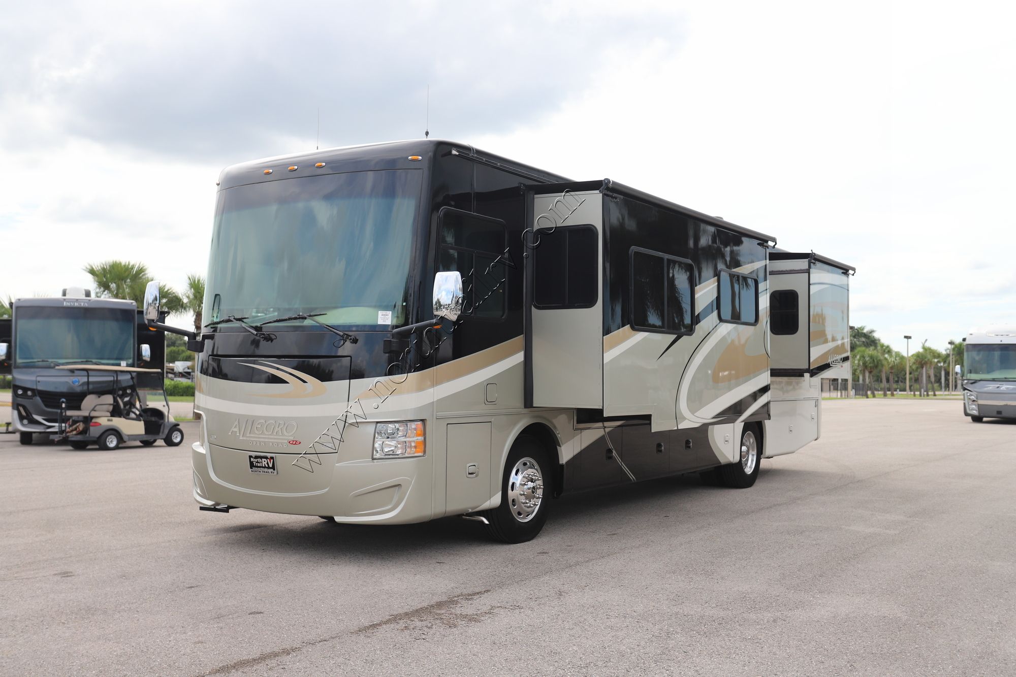 Used 2015 Tiffin Motor Homes Allegro Red 36QSA Class A  For Sale