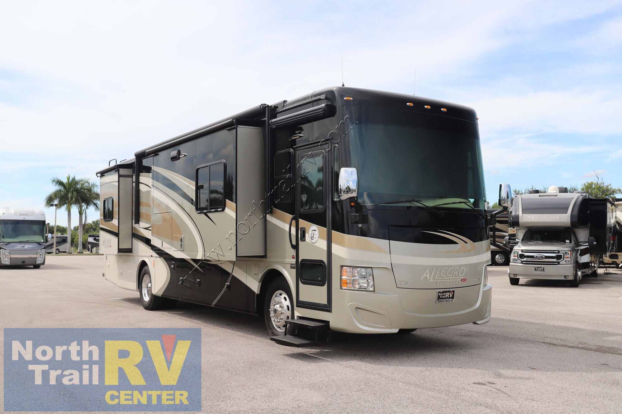 Used 2015 Tiffin Motor Homes Allegro Red 36QSA Class A  For Sale