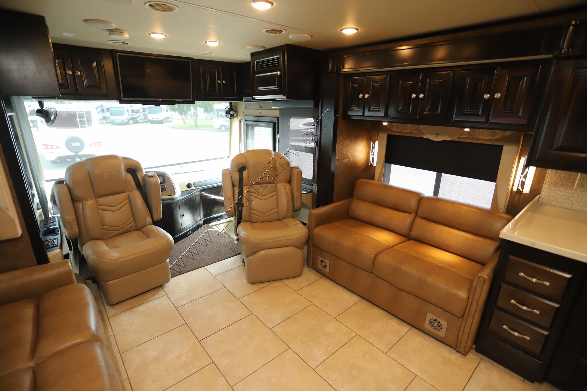 Used 2015 Tiffin Motor Homes Allegro Red 36QSA Class A  For Sale