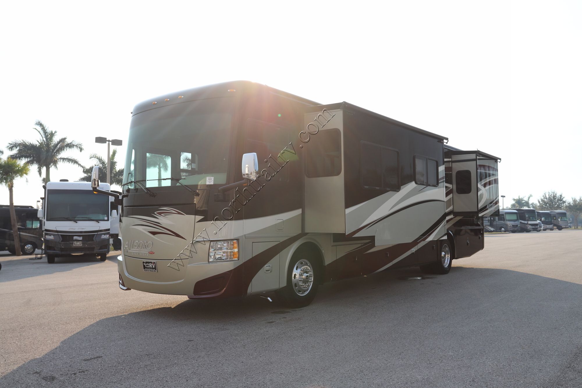 Used 2014 Tiffin Motor Homes Allegro Red 38QBA Class A  For Sale