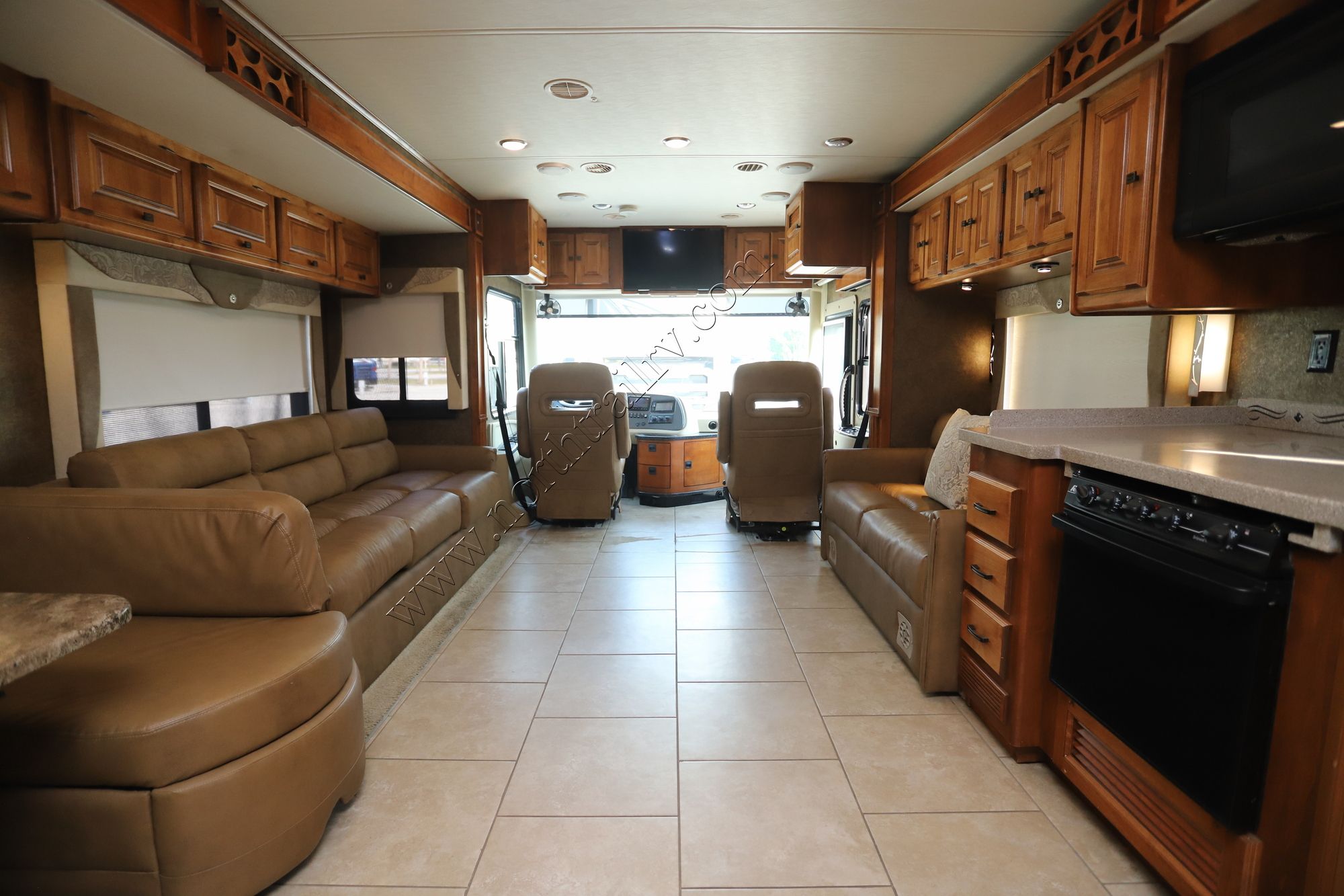 Used 2014 Tiffin Motor Homes Allegro Red 38QBA Class A  For Sale