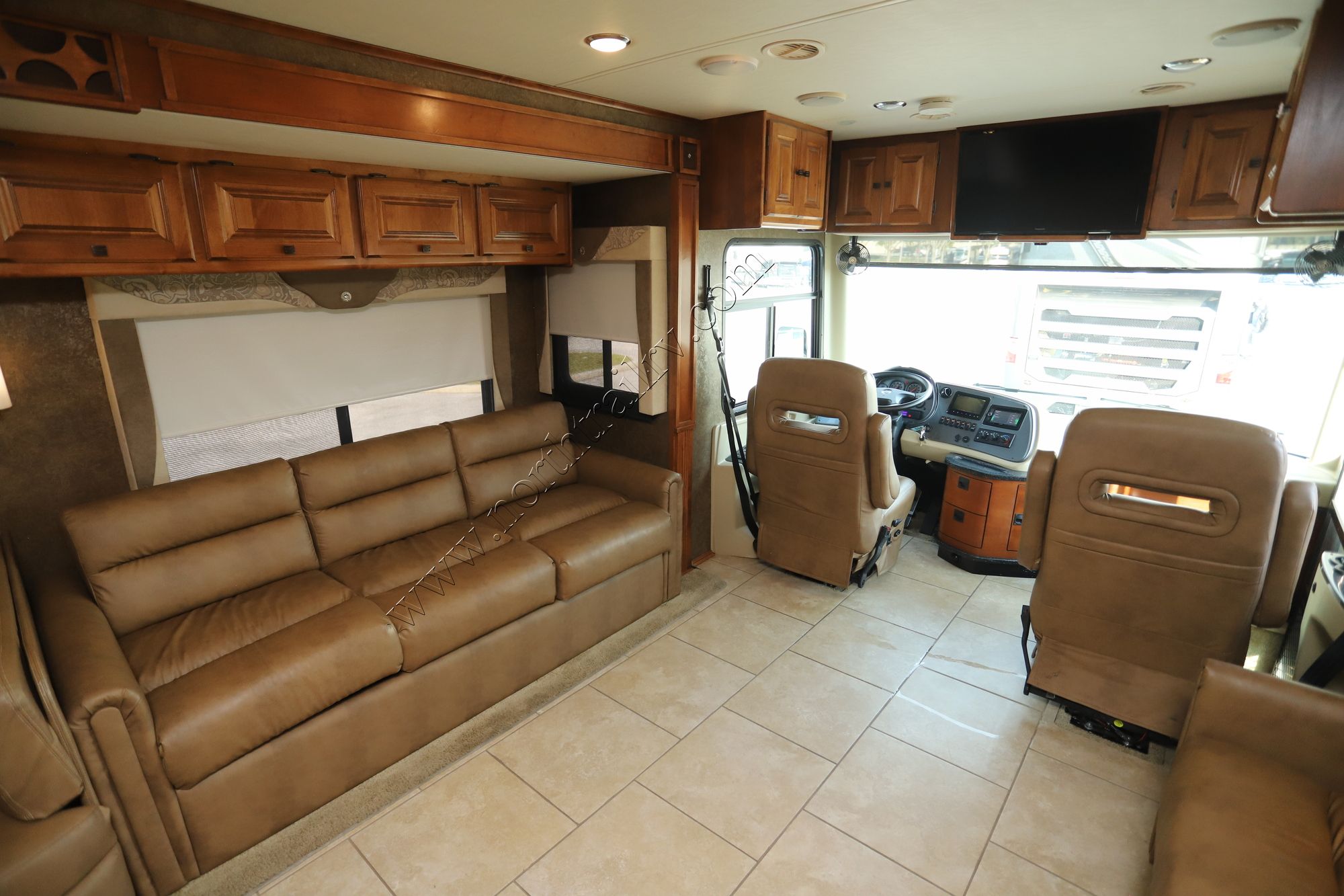 Used 2014 Tiffin Motor Homes Allegro Red 38QBA Class A  For Sale