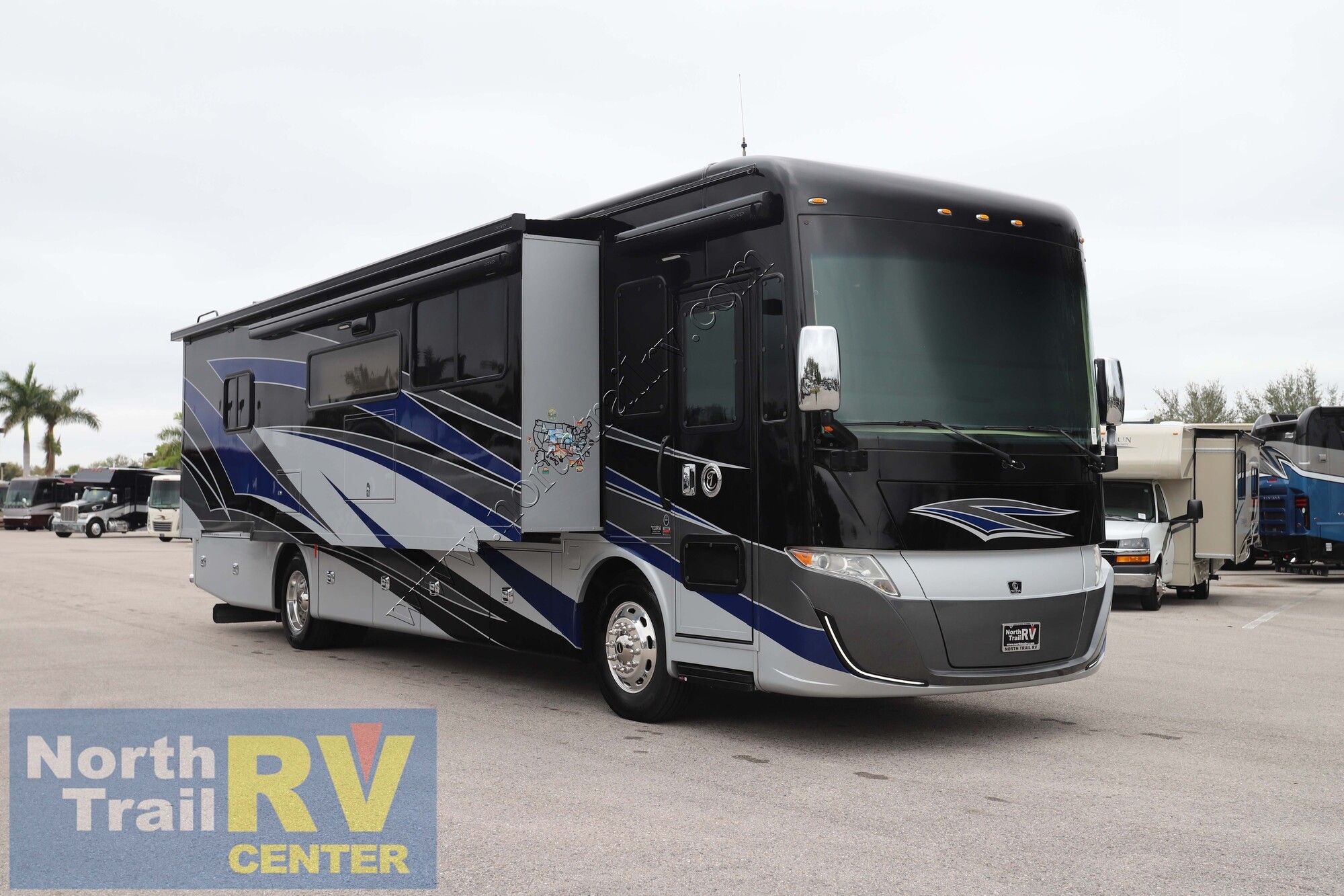 Used 2021 Tiffin Motor Homes Allegro Red 37BA Class A  For Sale