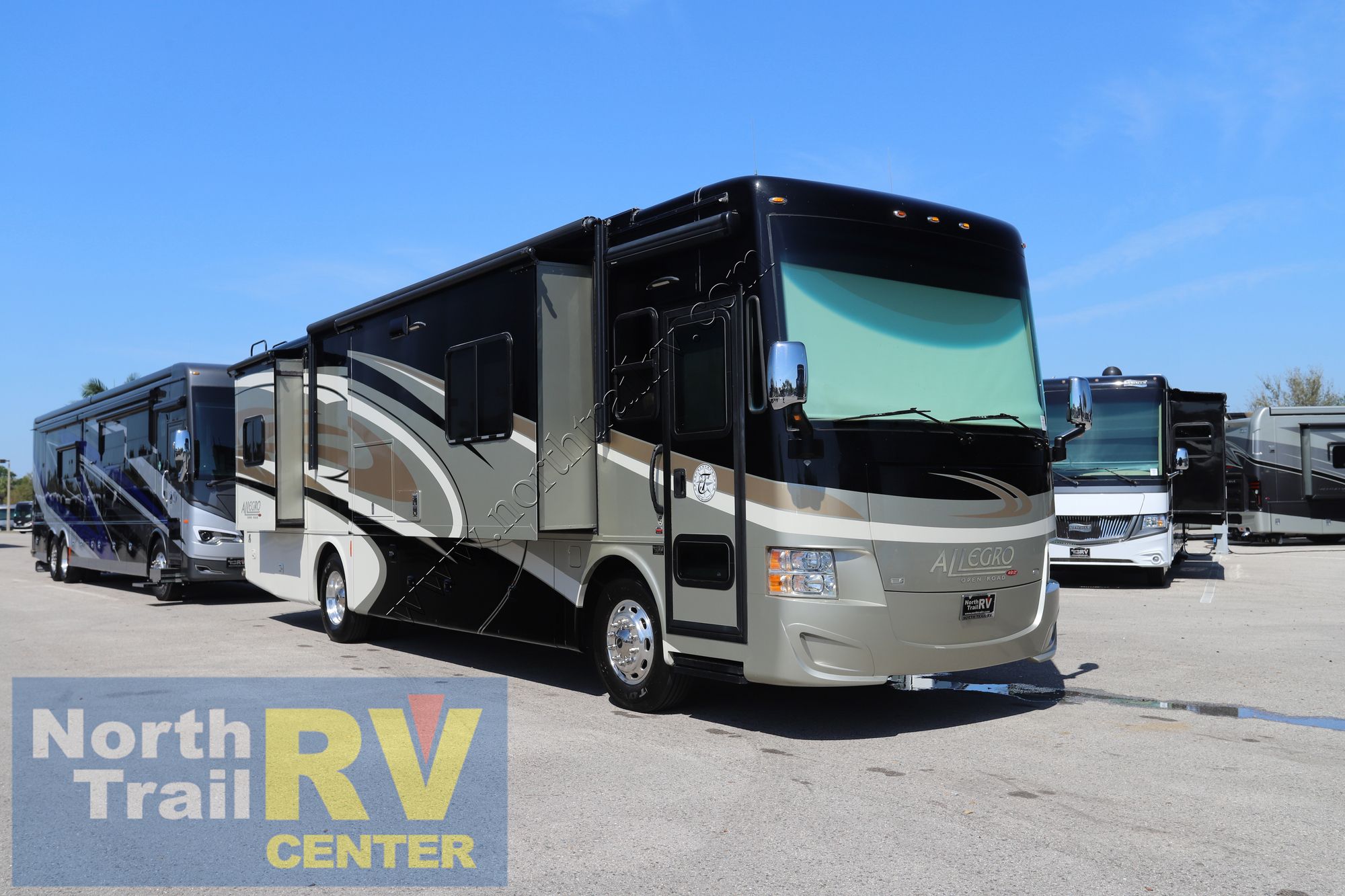 Used 2015 Tiffin Motor Homes Allegro Red 36QSA Class A  For Sale
