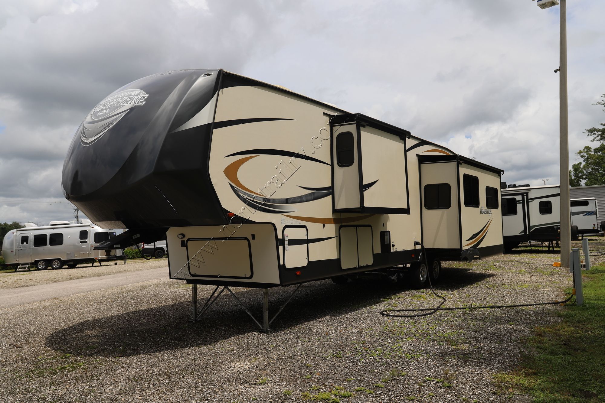 Used 2017 Forest River Hemisphere Light 386 FBK Fifth Wheel  For Sale