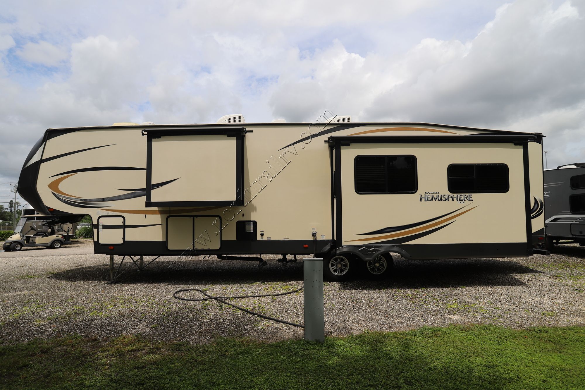 Used 2017 Forest River Hemisphere Light 386 FBK Fifth Wheel  For Sale